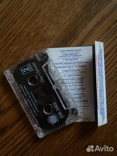 Аудио кассета Dr. Dre The chronic