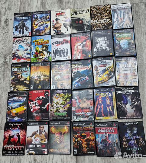 Диски для sony playstation 2
