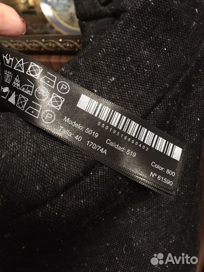 Massimo dutti костюм маркировка 40