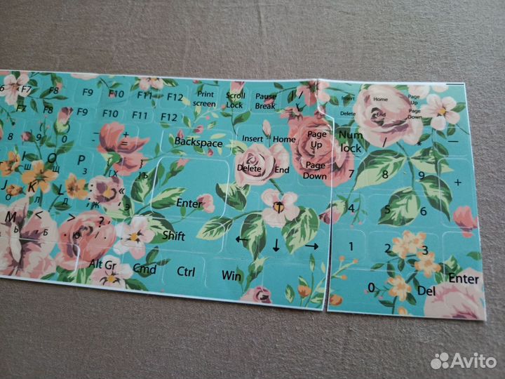 Наклейки для клавиатуры