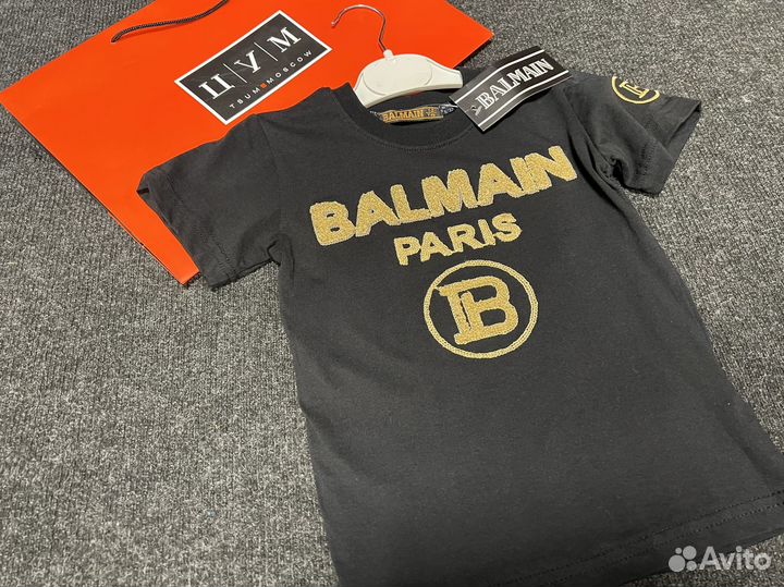 Футболка balmain детская