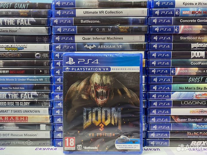 Игры PlayStation 4 VR