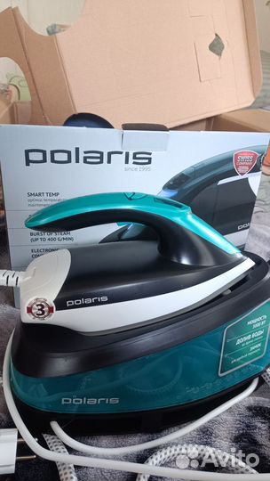 Утюг с парогенератором Polaris PSS 7510K зеленый