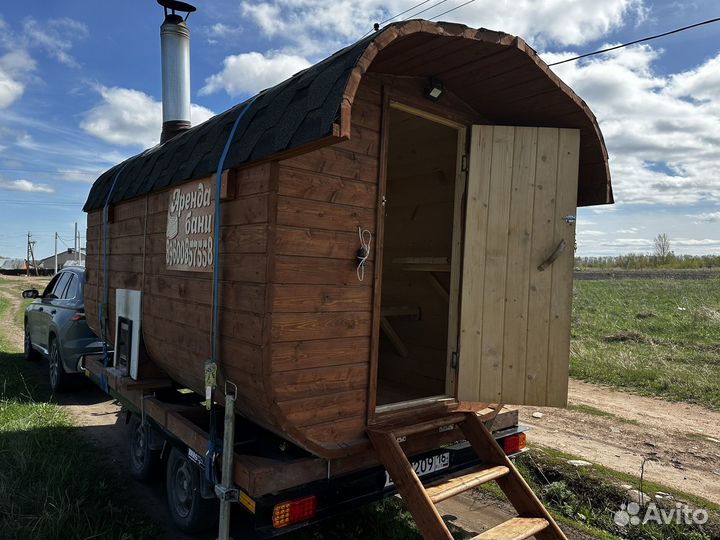 Аренда бани бочки на колесах