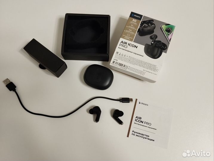 Беспроводные наушники Deppa air lcon pro