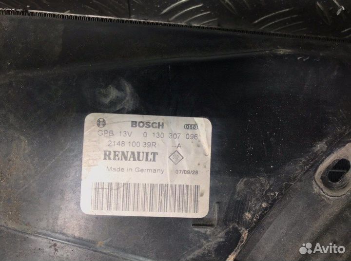 Кассета радиаторов Renault Laguna 2.0 DCI 2007