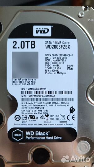 Жесткий диск для ноутбука 1 тб, 500gb