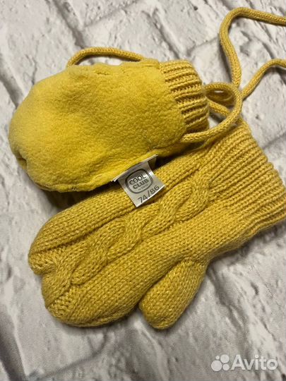 Варежки детские. 74/86. Новые