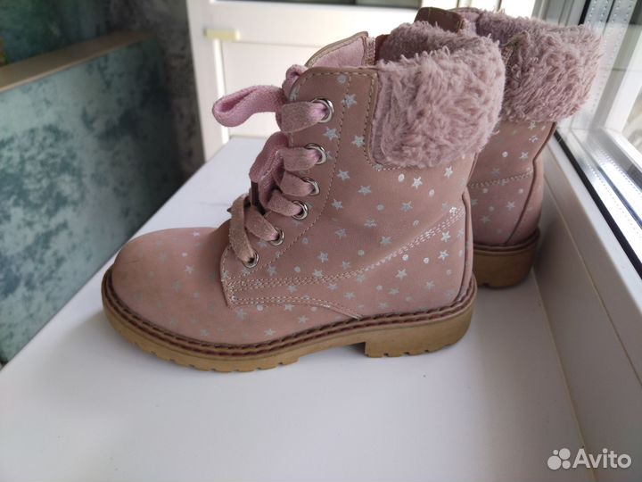 Зимние ботинки для девочки 28 размер