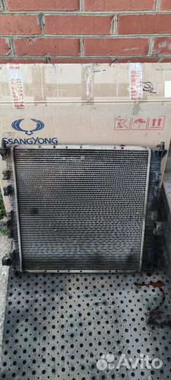 Радиатор ssangyong kyron