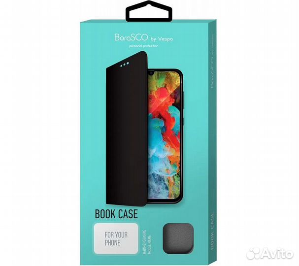 Чехол-книжка для Xiaomi Redmi Note 11 Pro черный