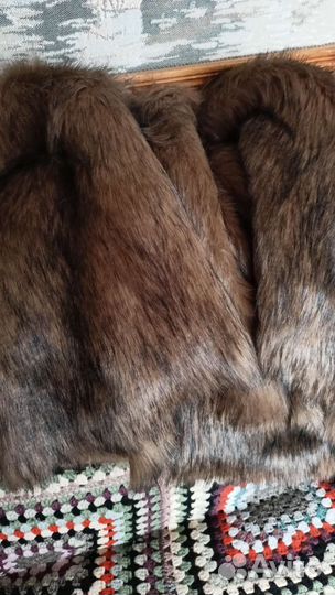 Искусственный мех ткань Песец