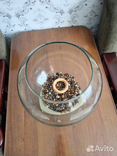 Аквариум круглый СССР