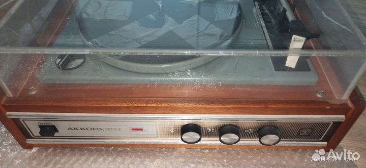 Проигрыватель винила(Рабочий)