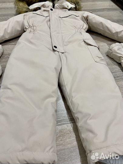 Комбинезон Зимний 104, валенки 27