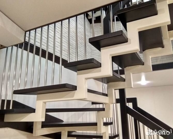 Металлокаркас лестницы под обшивку от производител