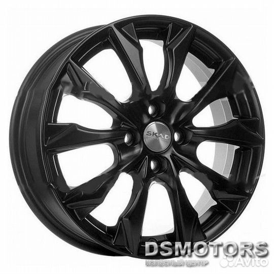 Диски Нагоя 6.0/16 4x100 ET41 d60.1 чёрный бархат