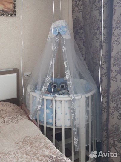 Бортики в детскую кроватку