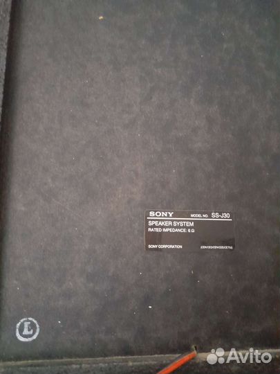 Акустические колонки sony