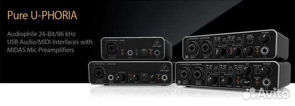 Новый аудиоинтерфейс Behringer UMC22. Гарантия