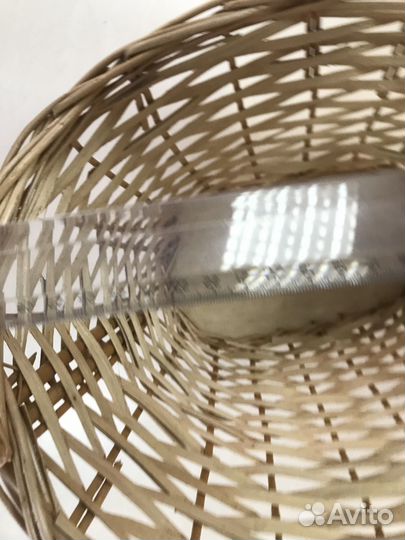 Корзина плетеная овальная