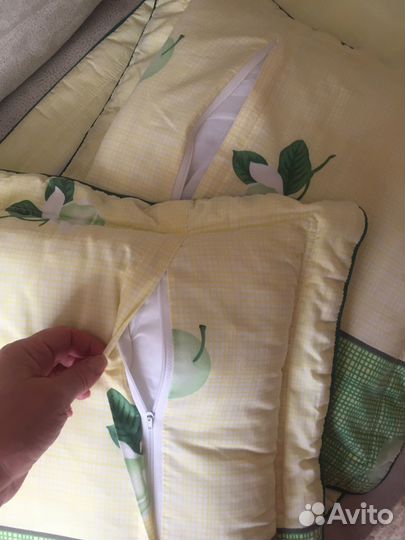 Набор 3 наволочки 2 подушки думки