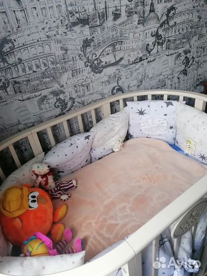 Детская кроватка трансформер