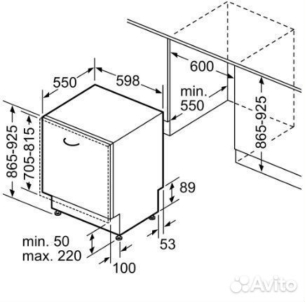 Посудомоечная машина neff S297TCX00E
