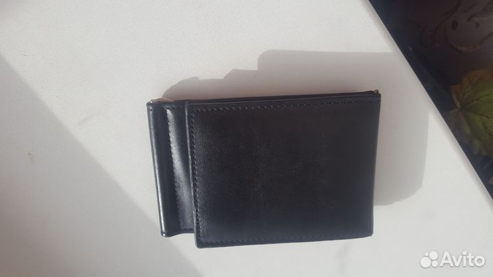 Кошелек мужской кожаный