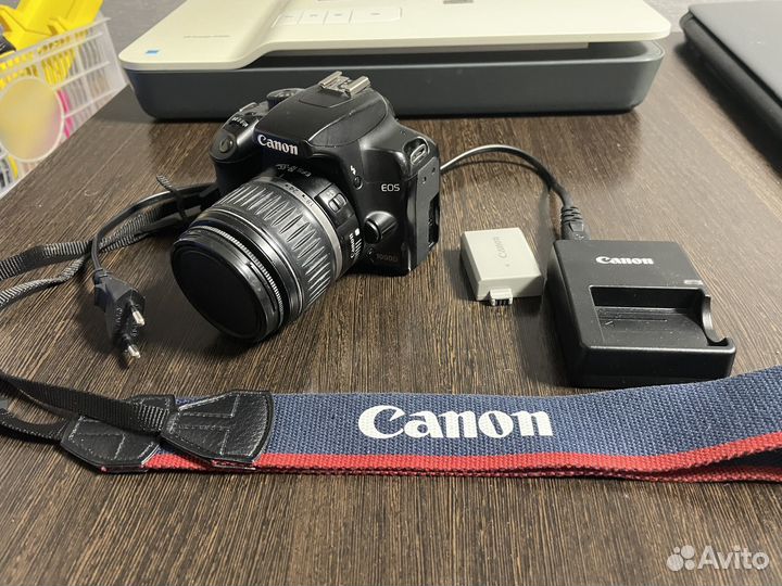 Зеркальный фотоаппарат canon 1100d