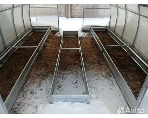 Теплица усиленная поликарбонат, рассрочка, кредит