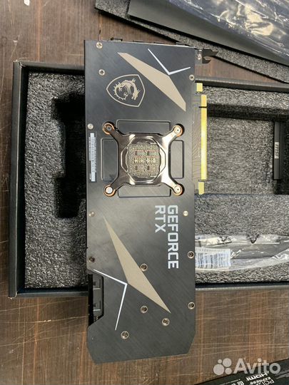 Видеокарта MSI GeForce RTX 3080 ventus 3X plus