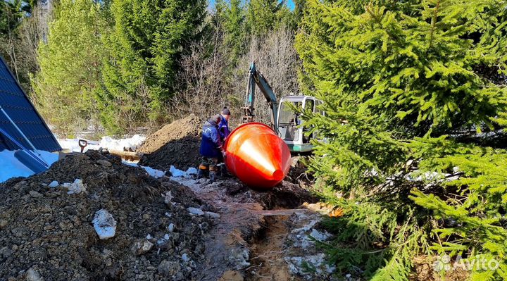 Септик за день