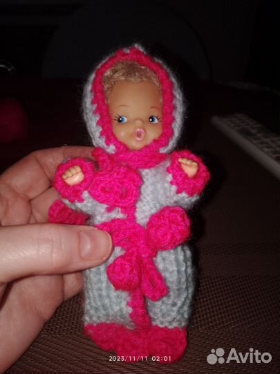 Вязаные игрушки для малышей