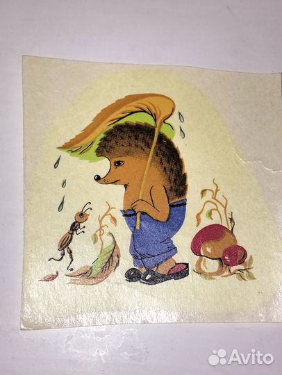 Переводные картинки СССР