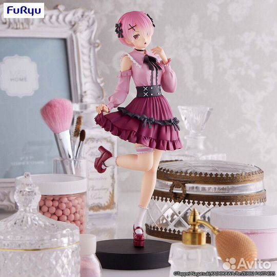 Аниме фигурка Rem Ram Рем Рам Re zero (ориг)