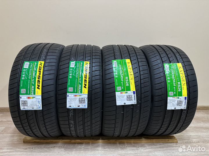 Kapsen RS26 Practical Max HP 245/35 R20 и 275/30 R20 97Y