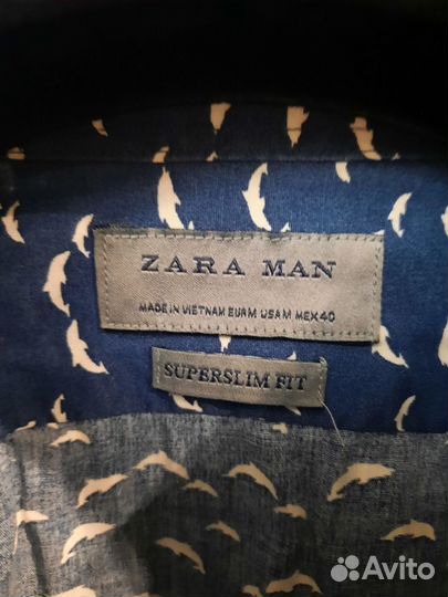 Мужская рубашка zara m