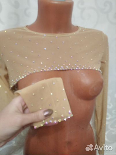 Топ сетка со стразами