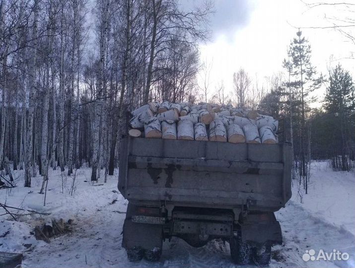 Дрова березовые колотые с доставкой