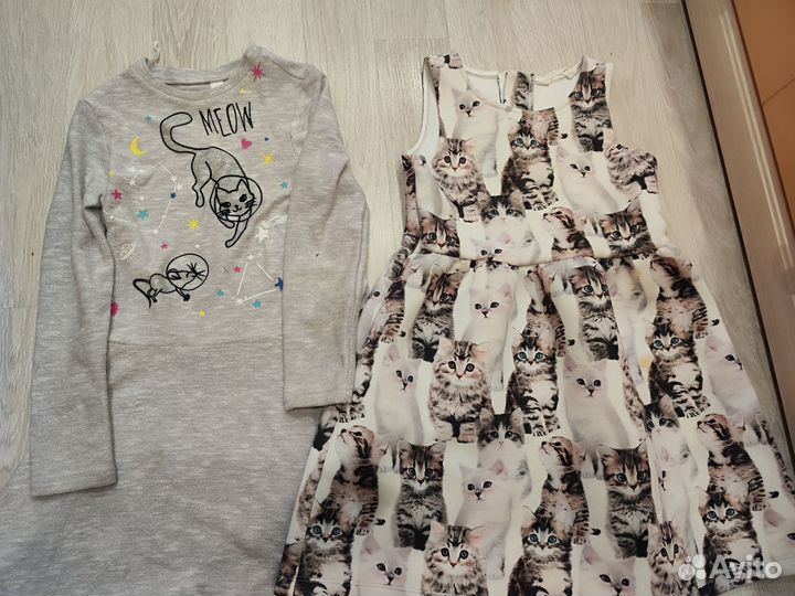 Одежда для девочек комплектом 128