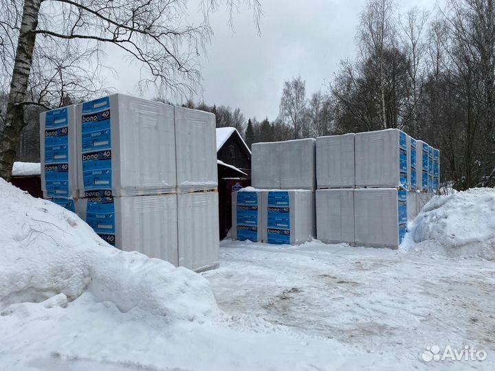 Газобетонные блоки Пеноблоки Бонолит