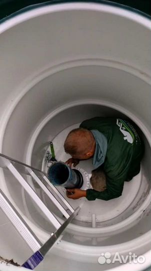 Септик из бетонных колец