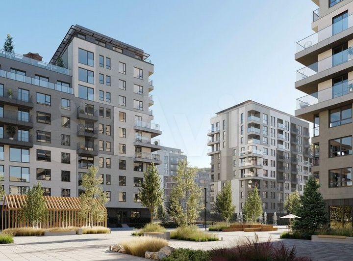 2-к. квартира, 66,9 м², 10/17 эт.