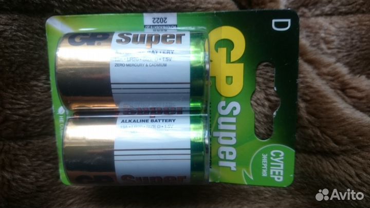 Алкалиновая батарейка D,LR 20