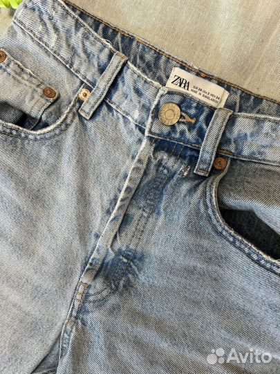 Джинсы zara 34