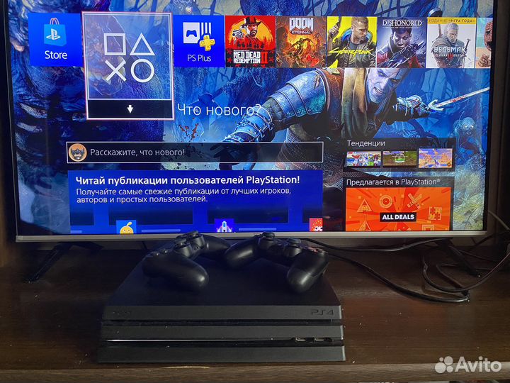 Продам playstation PS4 PRO 1 TB