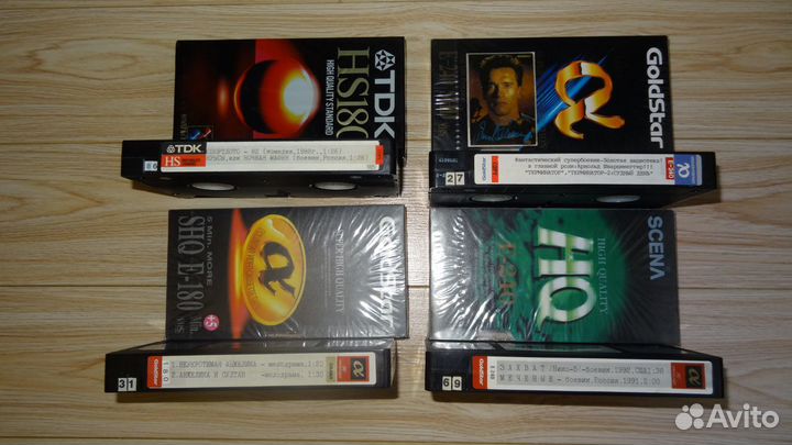 Видеофильмы на VHS