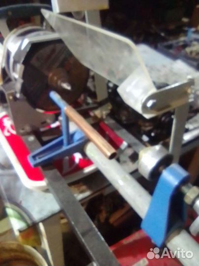 Мини токарный станок по дереву с заточнчным кругом