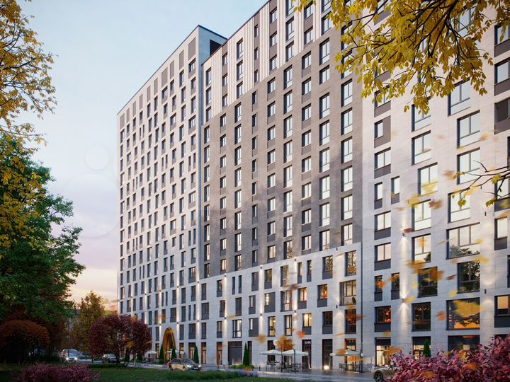 1-к. квартира, 37,8 м², 3/16 эт.